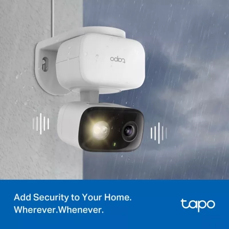 Surveillance camera TP-LINK Tapo C206 – indoor/outdoor 1080p HD, pan & tilt, night vision, two-way audio