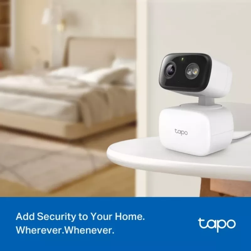 Surveillance camera TP-LINK Tapo C206 – indoor/outdoor 1080p HD, pan & tilt, night vision, two-way audio