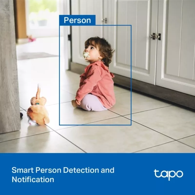 Surveillance camera TP-LINK Tapo C206 – indoor/outdoor 1080p HD, pan & tilt, night vision, two-way audio