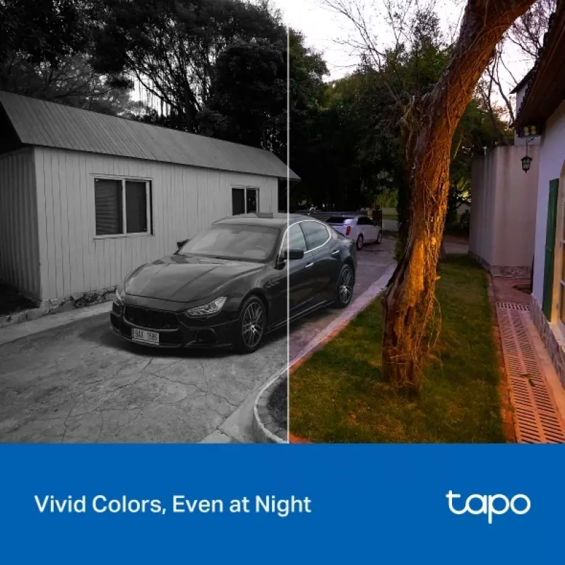 Surveillance camera TP-LINK Tapo C206 – indoor/outdoor 1080p HD, pan & tilt, night vision, two-way audio
