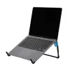 R-Go Tools Laptop stand R-Go Steel Travel, ergonomic and foldable, suitable for 10-22 inch laptop, black