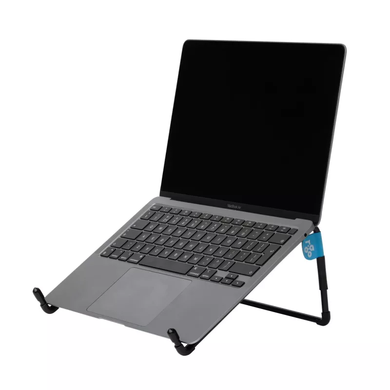 R-Go Tools Laptop stand R-Go Steel Travel, ergonomic and foldable, suitable for 10-22 inch laptop, black
