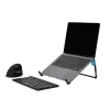 R-Go Tools Laptop stand R-Go Steel Travel, ergonomic and foldable, suitable for 10-22 inch laptop, black