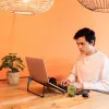 R-Go Tools Laptop stand R-Go Steel Travel, ergonomic and foldable, suitable for 10-22 inch laptop, black