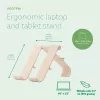 R-Go Tools Laptop and tablet stand R-Go Treepod, ergonomic and modular, adjustable, biobased