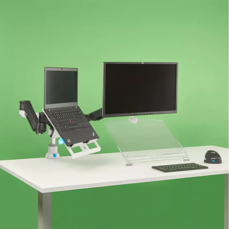 R-Go Tools Laptop holder R-Go Morelia, module for Caparo and Zepher monitor arm