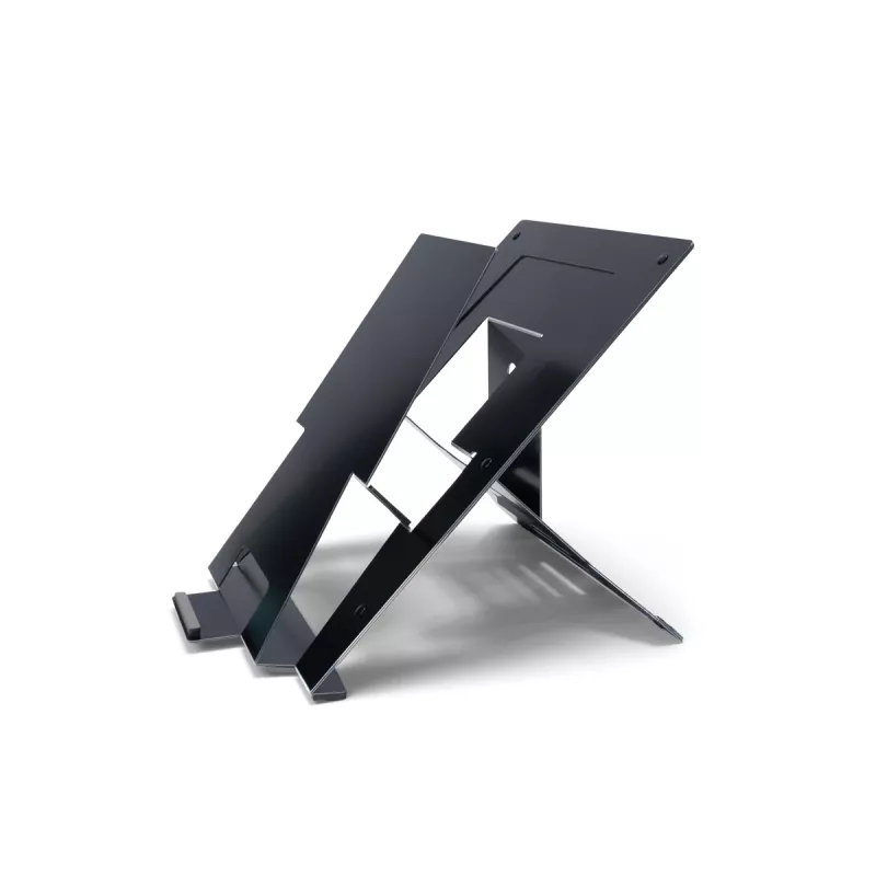 R-Go Tools Laptop stand R-Go Riser Document, ergonomic, foldable and adjustable stand with document holder, black