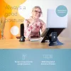 R-Go Tools Laptop stand R-Go Riser Document, ergonomic, foldable and adjustable stand with document holder, black