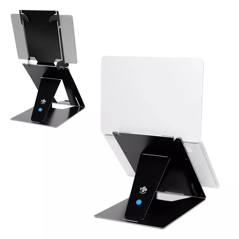 R-Go Tools Tablet and laptop stand R-Go Riser Duo, suitable for 10-22 inch screen, black