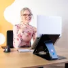 R-Go Tools Tablet and laptop stand R-Go Riser Duo, suitable for 10-22 inch screen, black