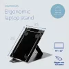 R-Go Tools Tablet and laptop stand R-Go Riser Duo, suitable for 10-22 inch screen, black