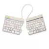 R-Go Tools Split Break RGOSBUKWLWH Wireless Keyboard, UK layout, White