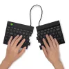 R-Go Tools Compact Break RGOSBUKWLBL Wireless Keyboard, UK layout, Black