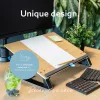 R-Go Tools Document holder R-Go Read2Write, suitable for reading and writing, ergonomic, with soft foam wrist rest, oak wood
