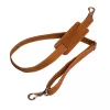 R-Go Tools Laptop bag R-Go Viva, full-grain leather, with integrated laptop stand, shoulder strap, 15.6-inch, brown