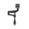 R-Go Tools Monitor arm R-Go Caparo Single, fully adjustable with gas spring, 3-9 kg load capacity, 100% circular, black