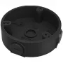 Junction box DAHUA DH-PFA136-B — aluminium housing, black, 1/2 inch thread, 110×34 mm, 1 kg capacity