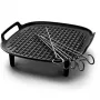 Philips Airfryer Accessory HD9959/00 Grill Kit XXL, Grill bottom & skewers, Philips, HD9285, HD963X, HD965X, HD975X, HD976X, HD986X, HD987X, Aluminium, Metal, 213 mm