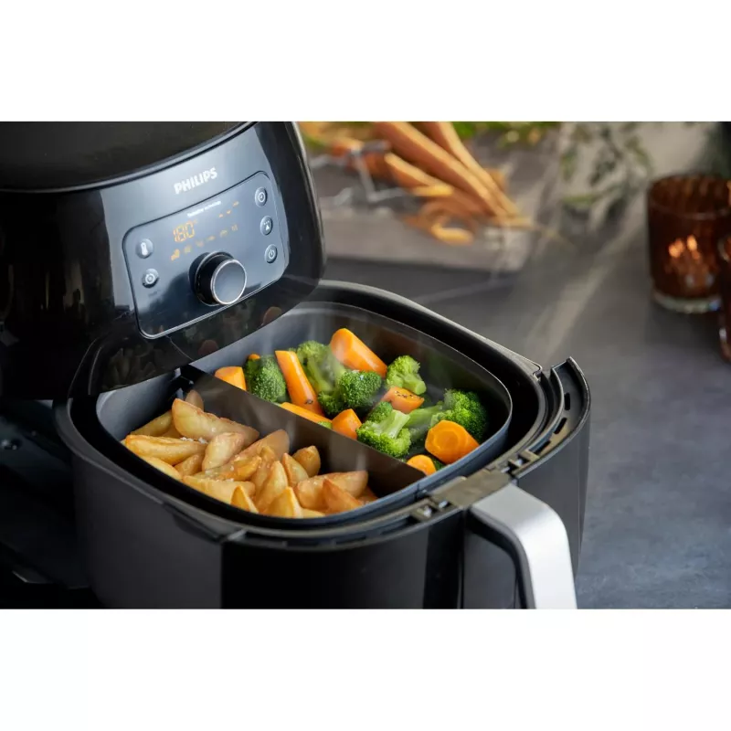 Philips Airfryer Accessory HD9950/00 XXL Party Master Kit, Philips, Airfryer XXL HD963x, HD965x, Grey, Steel, 215 mm, 198 mm
