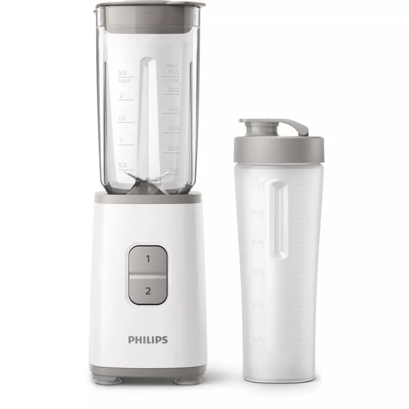Philips Daily Collection HR2602/00 Mini blender, Tabletop blender, 1 L, Pulse function, Ice crushing, 0.85 m, 350 W