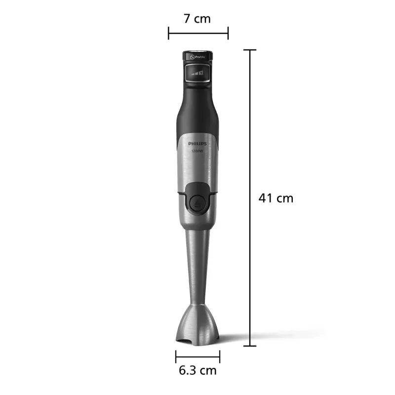 Philips 5000 series HR2682/00 blender Immersion blender 1200 W Black, Stainless steel