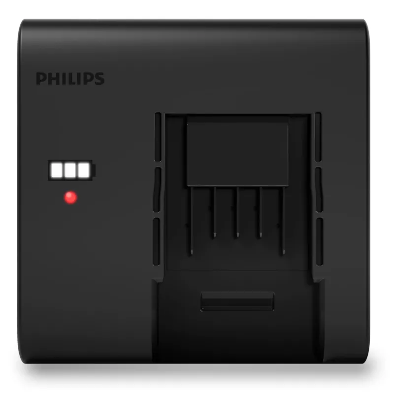 Battery Philips XV1797 for stick vacuum, black