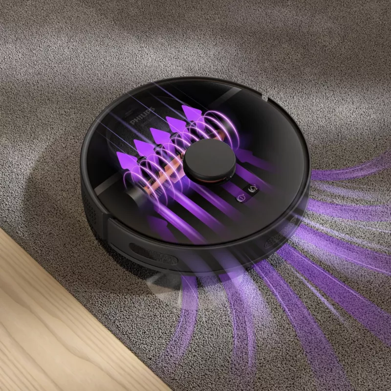 Philips 3000 Series HomeRun Aqua XU3000/01 Robot Vacuum with Mopping Function