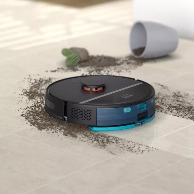 Philips 3000 Series HomeRun Aqua XU3000/01 Robot Vacuum with Mopping Function