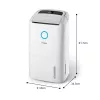 Philips 5000 series DE5305/11 dehumidifier 4 L 54 dB White