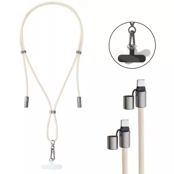 USB Cable Intenso Handykette 1.65m USB-C Beige