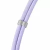 Intenso USB-C Charging Lanyard Phone Necklace Cable 60W Fast Charging Adjustable Length 1.65m Nylon Purple