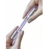 Intenso USB-C Charging Lanyard Phone Necklace Cable 60W Fast Charging Adjustable Length 1.65m Nylon Purple