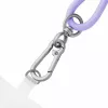 Intenso USB-C Charging Lanyard Phone Necklace Cable 60W Fast Charging Adjustable Length 1.65m Nylon Purple