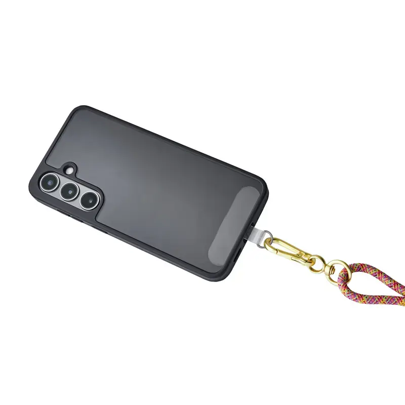 Intenso USB-C Charging Lanyard Phone Necklace Cable 60W Fast Charging Adjustable Length 1.65m Nylon Multicolour