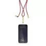 Intenso USB-C Charging Lanyard Phone Necklace Cable 60W Fast Charging Adjustable Length 1.65m Nylon Multicolour