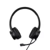 Headset Lindy USB-C Office Headset Wired 20-20000 Hz 1.95m Black