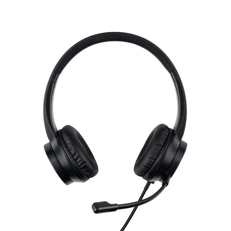 Headset Lindy USB-C Office Headset Wired 20-20000 Hz 1.95m Black