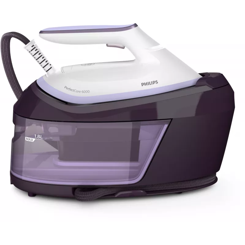 Steam ironing station Philips PSG6024/30 — 2400 W, 500 g/min steam boost, 1.8 L tank, SteamGlide Plus soleplate