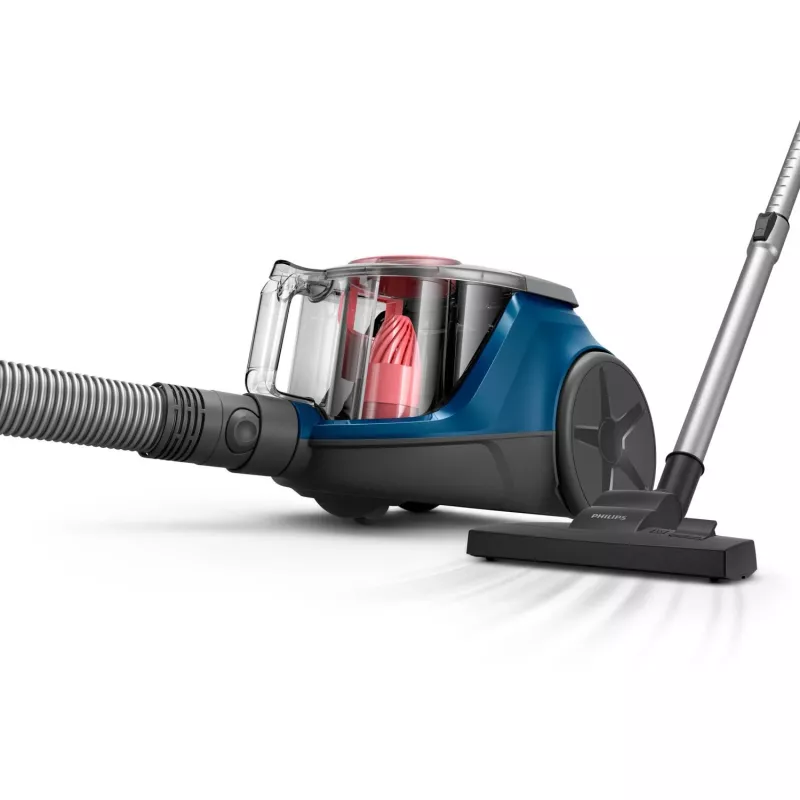 Cylinder vacuum Philips 2000 series XB2123/09 — 850 W, 1.3 L cyclonic, for carpet and hard floor