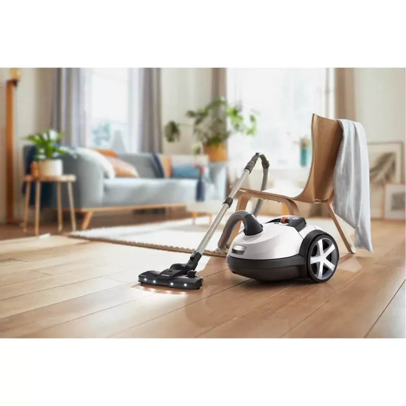 Cylinder vacuum Philips 8000 series XD8142/12 — 900 W, 4 L bag, HEPA, 12 m radius