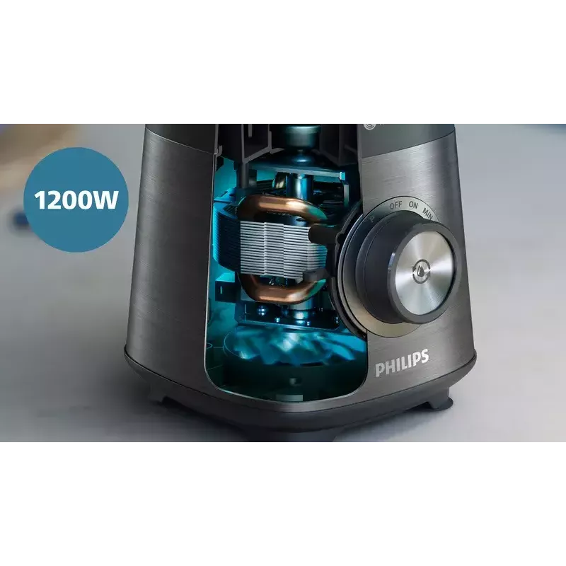 Tabletop blender Philips 5000 series HR3041/00 Black Grey