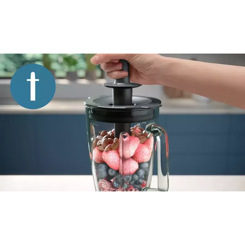 Tabletop blender Philips 5000 series HR3041/00 Black Grey