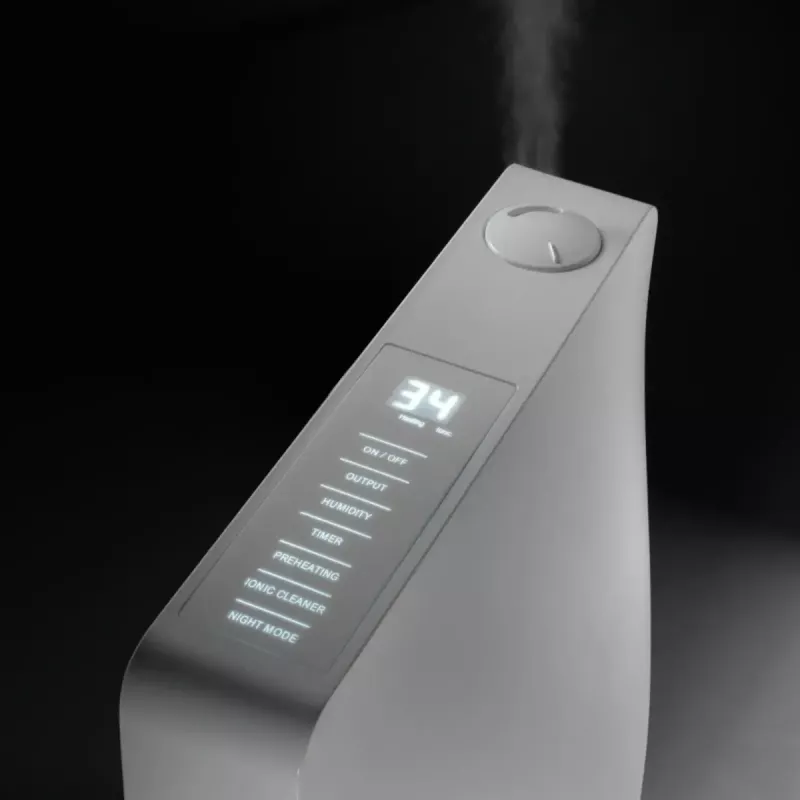Compact ultrasonic home humidifier Stylies Leonis — quiet operation, fine mist for living rooms, bedrooms and offices