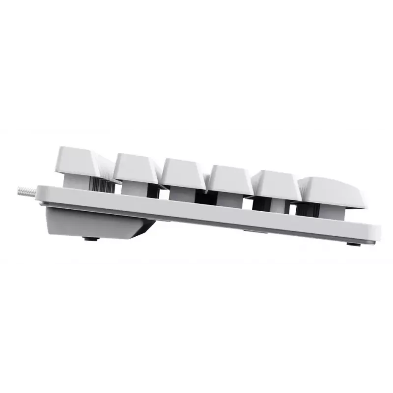 Mechanical Tenkeyless Gaming Keyboard TRUST GXT 833W Thado TKL — USB, QWERTY US, RGB, White, 87 keys