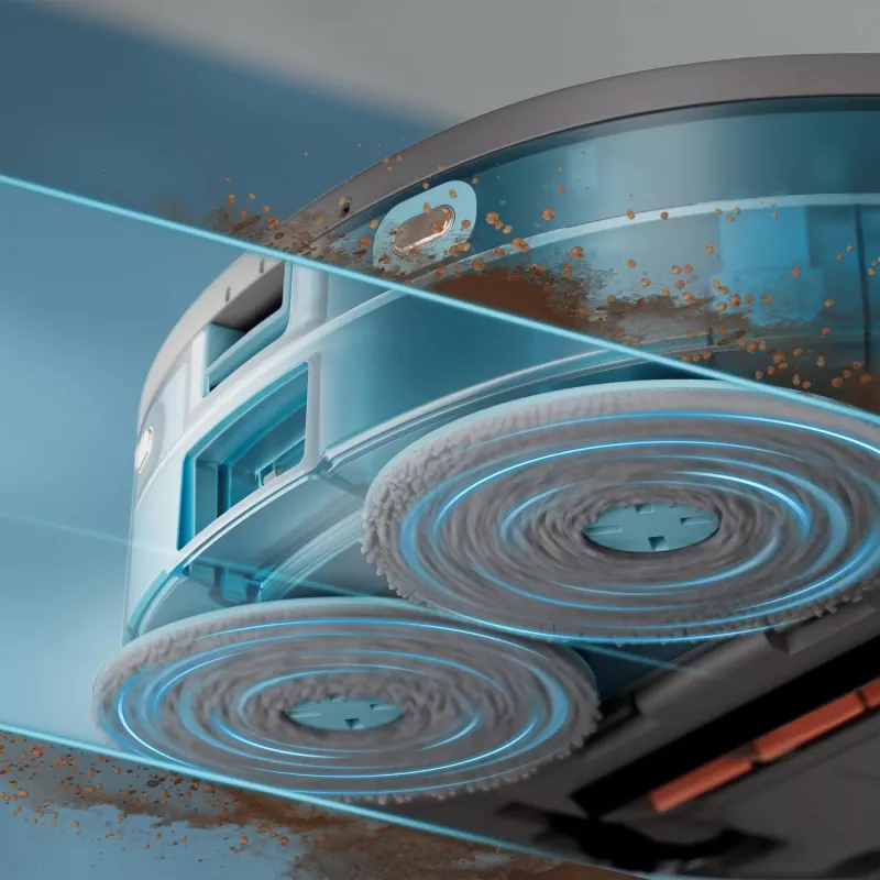 Robot vacuum Philips XU5000/10 — 0.26 L dust bag, Li‑Ion 4800 mAh, 200 min runtime