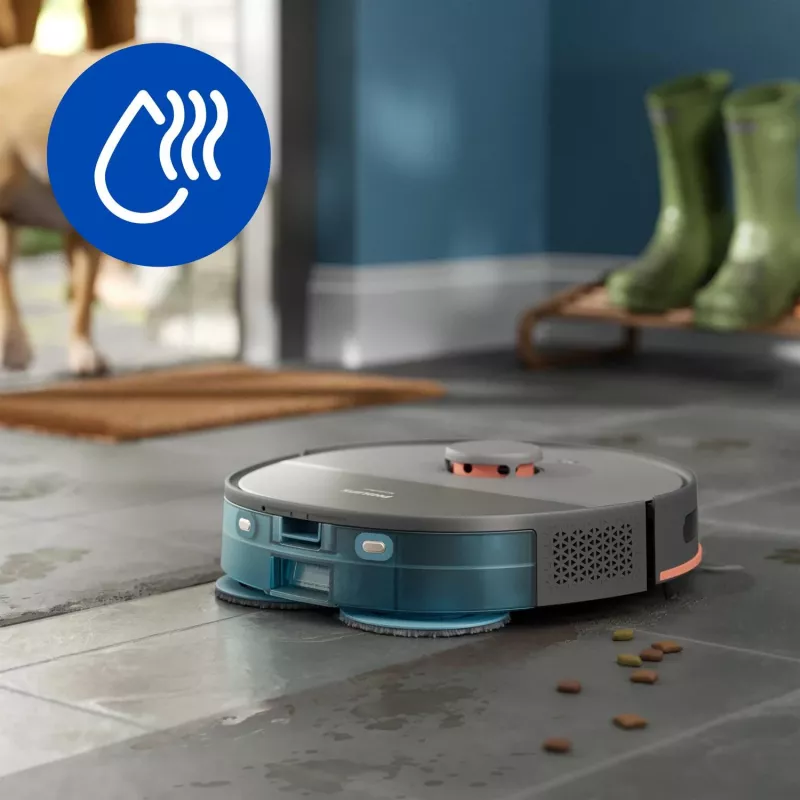 Robot vacuum Philips XU5000/10 — 0.26 L dust bag, Li‑Ion 4800 mAh, 200 min runtime