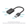 Vention 2-port USB External Sound Card 0.15M Black 2.1 channels 16 bit
