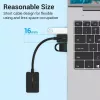 Vention 2-port USB External Sound Card 0.15M Black 2.1 channels 16 bit