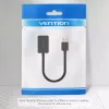 Vention 2-port USB External Sound Card 0.15M Black 2.1 channels 16 bit