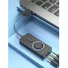 Vention USB 2.0 External Stereo Sound Adapter with Volume Control 0.15M Black ABS